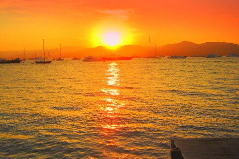 Sunset in St. Tropez